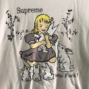 Supreme Let’s Fuck t shirt
